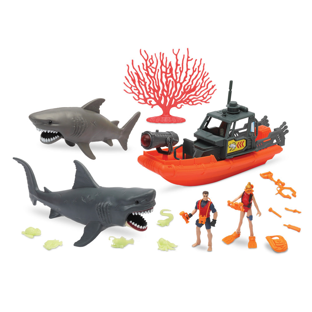 Kid Connection Shark Exploration Play Set